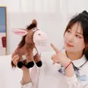Simulation Animal Little Donkey Plush Toy Cute Market Dounkeys Doll Creative Children Mailit Home Home Decoration 22cm LA478
