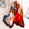 Écharpes femmes écharpe châles de soie d'été Lady enveloppe la plage de créateurs femelles de pachimine douce volée bandanascarvesscarves