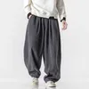 2022 Mens Casual Trousers Streetwear Harem Pants Fashion Woman Long Pants Loose Male corduroy Sweatpants Harajuku Style 5XL L220706