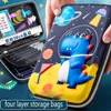 Pencil Cases Estuche Estojo Escolar Material Dinosaur case EVA Case 3D Cute Box Astuccio Scuola Stationary Piornik 220412