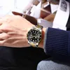 Automatyczny ruch zegarek wzmocniona szklana woda Ristance Ristance Mechanical Watch Zegarek męski