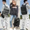 Açık çantalar kaykay sırt çantası çantası hırsızlık önleme şifresi kilidi usb şarj omuz erkekleri kadın eğlence bilgisayarı longboard
