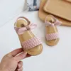 Petites Filles Version Coréenne Sweet Bowtie Sandales Enfants Toddler Bébé Été Princesse Robe Chaussures De Plage 1 2 3 4 5 Ans 220525