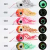 Noeby Tenya Jig Lure 40G 60G 80G 100G 120G Kabura Jig Head Tai 고무 Madai Jig Saltwater Skirt for Snapper Sea Fishing Bait 220523