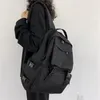 Borse da esterno Borsa sportiva Zainetto Studenti delle scuole superiori Zaino per utensili di grande capacità Pantaloni a vita bassa maschili Cool Mens Bookbag