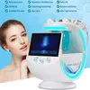 Salong Hydra Dermabrasion Face Oxygen Water Spray Ultrasonic Skin Scrubber Machine With Skin Analysera Analysator