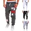 Calça masculina 50 homens Homem Casual Jogger Número 7 Carta impressa Casa de colheita Sweatpants Sorthers Summer Hiphop Sports 220826