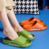 Slippers feminino moda de ver￣o sand￡lias de sandals praia Slides de salto alto chuveiro Slipperado solo solar homem homem senhoras banheiro 220812