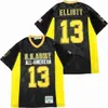 Filmversie American Football Jerseys Baker Mayfield DeAndre Hopkins vrienden Russell Wilson Earl Thomas Tom Brady Beames Ezekiel Elliott Tua Tagovailoa