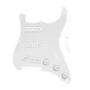 Set di parti di chitarra SSS Pickguard Scratch Plate 48/50/52mm Pickup Covers 2 Tone 1 Volume Manopole Switch Cap Whammy Bar Tip