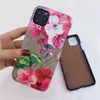 Luxurys Designers Leath Phone Case for iPhone 13 Pro Max 12 mini 11 xs xr x 8 7 Plus 6s 6pファッションプリントデザインBee Classic Cover Luxury Cell Phone Case MobileKd387