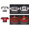 C26 Nik1 Mens Womens Kids Customize ECHL Kalamazoo Wings 16 Tyler Shattock 26 Tyler Biggs Stitched Cheap Hockey Jerseys Goalit Cut Raro