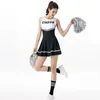 Tema kostym sexig cheerleading flicka uniform high school cheer glee women cheerleader costumes cosplay fancy kl￤nningsdr￤kt