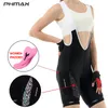 Motorradbekleidung Damen Radsport-Trägerhose, schnell trocknende Mountainbike-Leggings mit Taschen, rosa, konkurrenzfähig, mit Schwamm gepolsterte Shorts, Motorrad-Moto