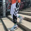 Streetwear Hip Hop Joggers Pants Mężczyźni luźne spodnie haremowe spodnie kostki Spodnie Sport Sport Dresspants Białe technologie 220721