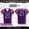 Wild Aces FCF Fan Controlled Football League Custom American Football Jersey Men Women Youth High Quality Fast Shipping