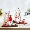 Julekorationer svenska Santa Gnome Plush Doll Prydnad Handgjorda Elf Toys Holiday Home Party Decor Kids Gift Hang SuppliesChristmas