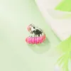 Authentic 925 Sterling Silver Bead 2022 Spring Collection Cute Curled Caterpillar Charm fit Pandora Style beads for bracelet DIY making jewelry 790762C01