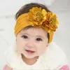 Hårtillbehör Spädbarn Nylon Bow Smittbarn Baby Boys Girls Stretch Floral Hairband Huvudbonader 3 år Huvudband LACEHAIR