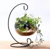 Spiral Bottom Ornament Display Stand Without vases Iron Hanging Rack Holder For Plant Christmas Candlestick Home Wedding Decoration C0627X19