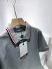 4 kolory Klasyczne logo klatki piersiowej Mens koszulka Polo France luksusowe marki koszule