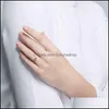 Rings de anillo solitario joya de lujo R530 boda femenina nueva estilo azul delgado para mujeres color dorado ryst blancos dh5pm