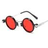 Nieuwe Merk Designer Classic Polarized Ronde Zonnebril Mannen Kleine Vintage Retro Bril Dames Drijf Metalen Eyewear