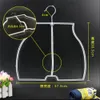 3Style Plastic Byxor Ring Female Mannequin Body Universal Swimsuit Round Hook Rack Cloth Store Display Hanger Boxer Pants C059