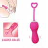 Sex leksaker masager vibrator massager y leksaker hopp ägg trådlös fjärrkontroll silikon smart boll kvinnors hantel postpartum övning xpen zc6e