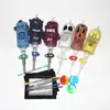 rokende nectar set met domeloze waterpijpen tai nagel 14 mm nector waterleidingen recycler olieligingen mini glazen bongs