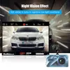 Araba DVR video kaydedici çizgi kamera 1080p arka görünüm çift lens 4 inç tam hd g sensör taşınabilir döngü aynası kaydı çizgi cam dashcam