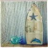 Boot Staan tegen de muur Andere Aquatic Objects Sea bevatte Picture Shower Curtain214G6958111