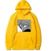 Fairy Tail Stampato Giappone Hot Anime Felpa con cappuccio Nero Streetwear Felpa Manga Coppia Felpe con cappuccio Oversize Casual Pullover con cappuccio Top G220429