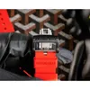 Uxury Watch Date Luxury Mens Mechanics Watch Richa подходит для Milles RM11-03 McLaren Supercar Soint Series Original Rubber