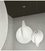 Nuovo lampadario Lampade Flos seta lobby soggiorno post-moderno modello minimalista giapponese scala in tessuto scala