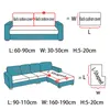 AirLdianer Velvet Solid Color Sofa Cushion Covers for Living Room Elastic Funiture Protector Couch Cover Cover Strenth Slipcovers 220615