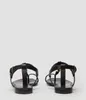 2023 Femmes Sandal High Talons Chaussures Design de luxe Cassandra Médaillon Toe-Ring Sandales Noir Véritable Cuir Cool Sandales avec boîte