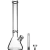 Hookahs 9mm Beaker Glass Bongs 18" 13.7" and 12" Opt Water Pipe with Smoking Accessories Elephant Joint Super Heavy