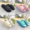 Designer Slippers Women Platform Slipper Rubber Slides Non Slip Sandals Thick Bottom Classics Sandal Solid Color Flip Flops