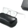 نظارات النظارات السوداء S10i إطار نظارات أسود مربع مع مصفيات الضوء الأزرق قطة نظارة العين الوصفة الطبية البصرية Glassess Men Eyeglasse Women 011