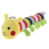 Plush Stuffed Pet Dog Toys Sound Cute Caterpillar Chew Squeak Toys for Dogs Teeth Cleaning Cats Dog Products Chewing Toy