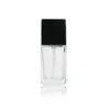 40 ml lege vierkante transparante glaslotionpompfles Prufume alcoholpers Dispenser Refilleerbare flessen Travel groothandel