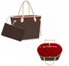 M41178/M40995/40996 Kvinnor Luxur Designer Totes Bag Shoppingväskor GM MM PM 2st/Set med plånbok äkta läder Medium modehandväskor stora kompositväskor Purse Purse Purse