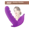 360 graders rotation dildo vibrator bärbar kvinnlig sexig leksak fjärrkontroll trosor vibratior vagina g-spot stimulator vuxen produkt