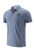 22 Equador Polo camisas de lazer para homens e mulheres no verão respirável tecido de malha de gelo seco esportes camiseta logotipo pode ser personalizado