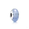 925 Silver Charms Новые пузырьки DIY многогранные стеклянные бусины подходят для браслета Pandora Diy Diy