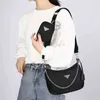 2023 Designer bag Super Popular triangle label women's spring Versatile Single Shoulder Bag small bag