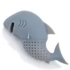 Shark茶注入装置のシリコーンストレーナーのツールティーストレーナーの注入装置フィルターの空のバッグの葉の拡散具の結婚式の装飾ギフト