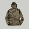 Autumn Winter Solid Color Hoodie Outdoors Camping Hunting Handing Training Climbing Military Men's Sports Cotton Jacket Tops 220516