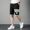 Märke sommarmän s casual sweatpants fasta shorts high street byxor joggar överdimensionerade kvalitet bomullsbyxor 4xl 220621